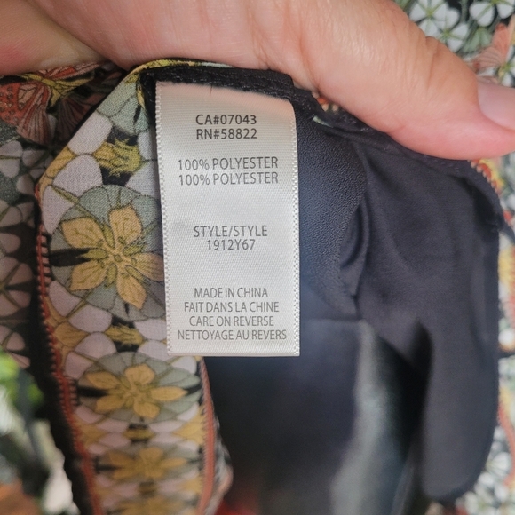 Max Studio floral sleeveless dress Size S - Picture 9 of 9